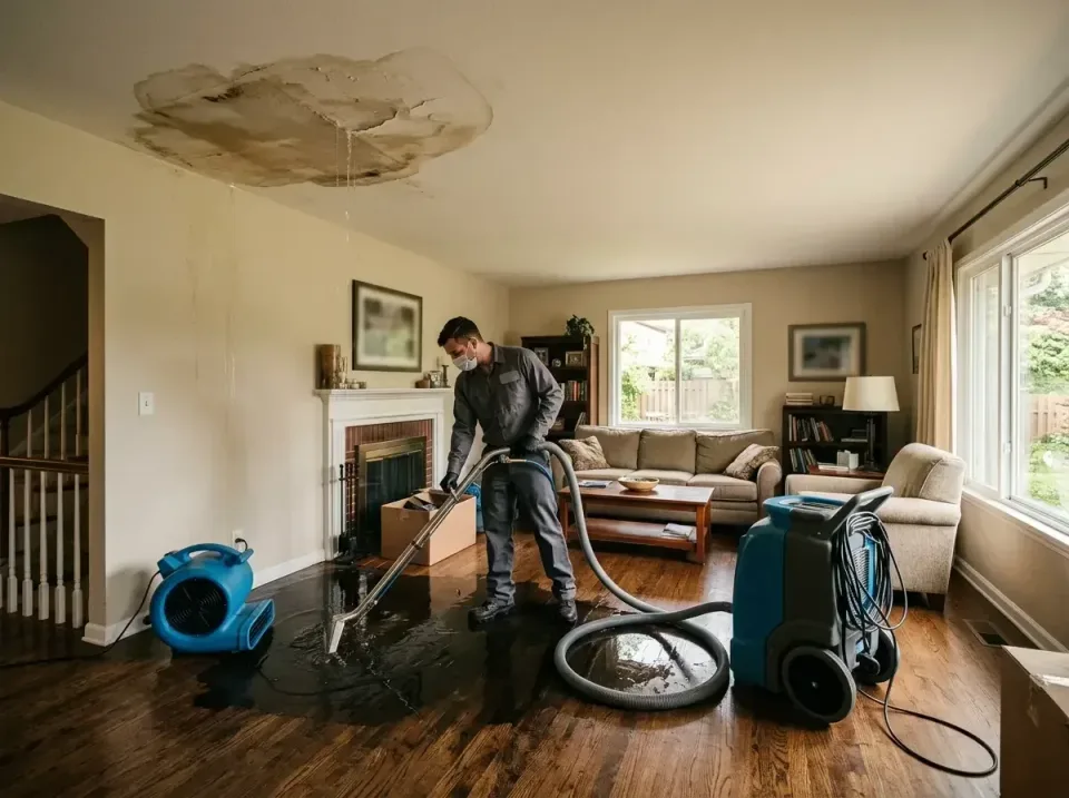 attic-pipe-burst-ceiling-drip-008 — frequently asked questions, Water Damage Restoration & Carpet Care in Mascot, TN